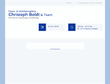 Tablet Screenshot of christoph-boldt.de